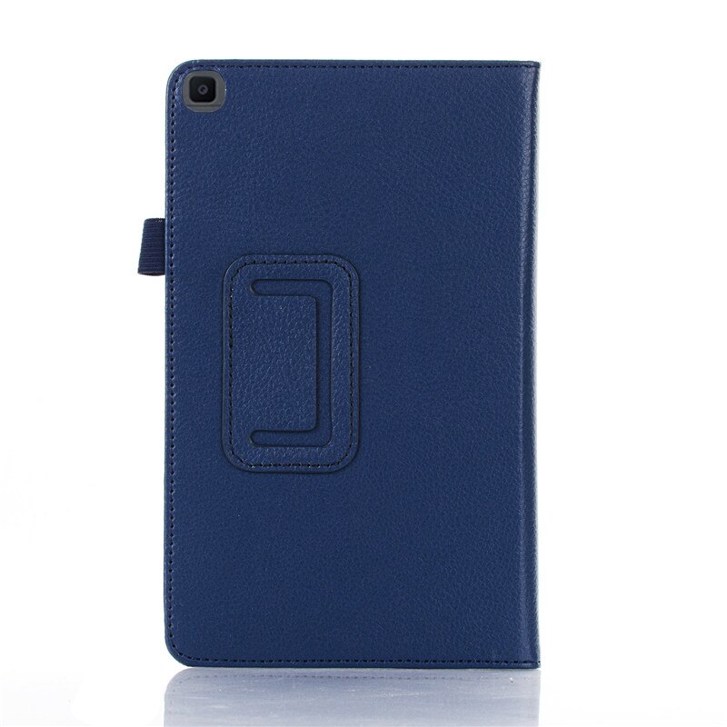 Fodral för samsung galaxy tab 3 8.0 t310 sm-t310 t311 skal smart surfplatta stativ fodral pu läder fall tab 8 t315+ flim: Mörkblå
