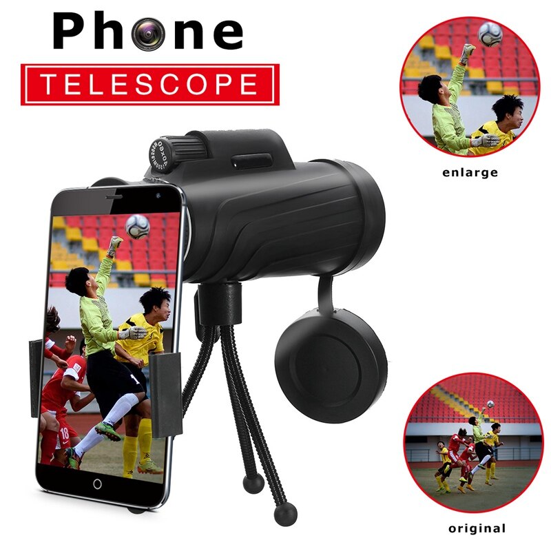 50X Optical Glass Zoom Telescope Telephoto Waterproof Mobile Phone lenses Camera Lens For iPhone Samsung iOS Android Smartphones