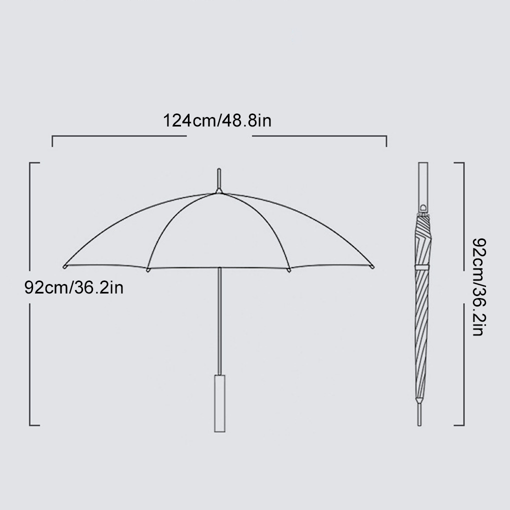Ajoaniyauboedad Grote waaierparaplu 100% UV-blokkerende parasol Wind- en waterbestendig Lange steel 양oji UV-bescherming Strandgolfparaplu