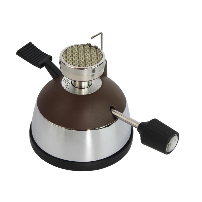 Gas Stove Desktop Gas Butane Burner Heater Is Suitable for Siphon Moka Pot Gas Stove Coffee Machine: Brown