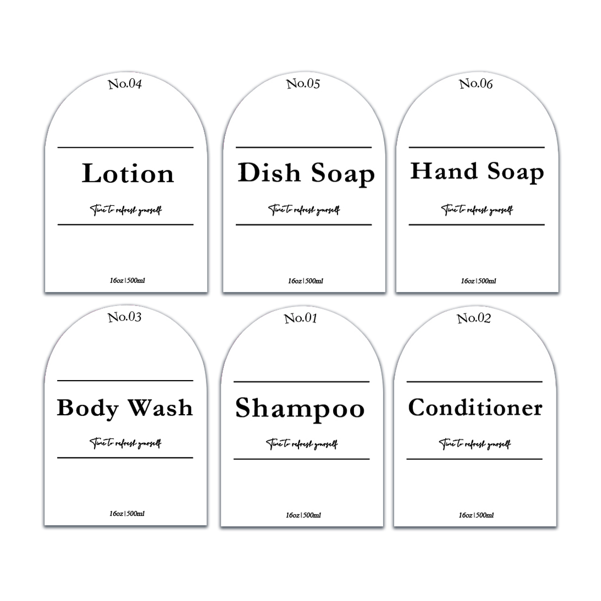 Dispensador de jabón con bandeja de bambú para cocina, baño, decoración de fregadero, botella de jabón para champú, acondicionador, lavado de cuerpo, dispensador de lavado de manos: Blanco