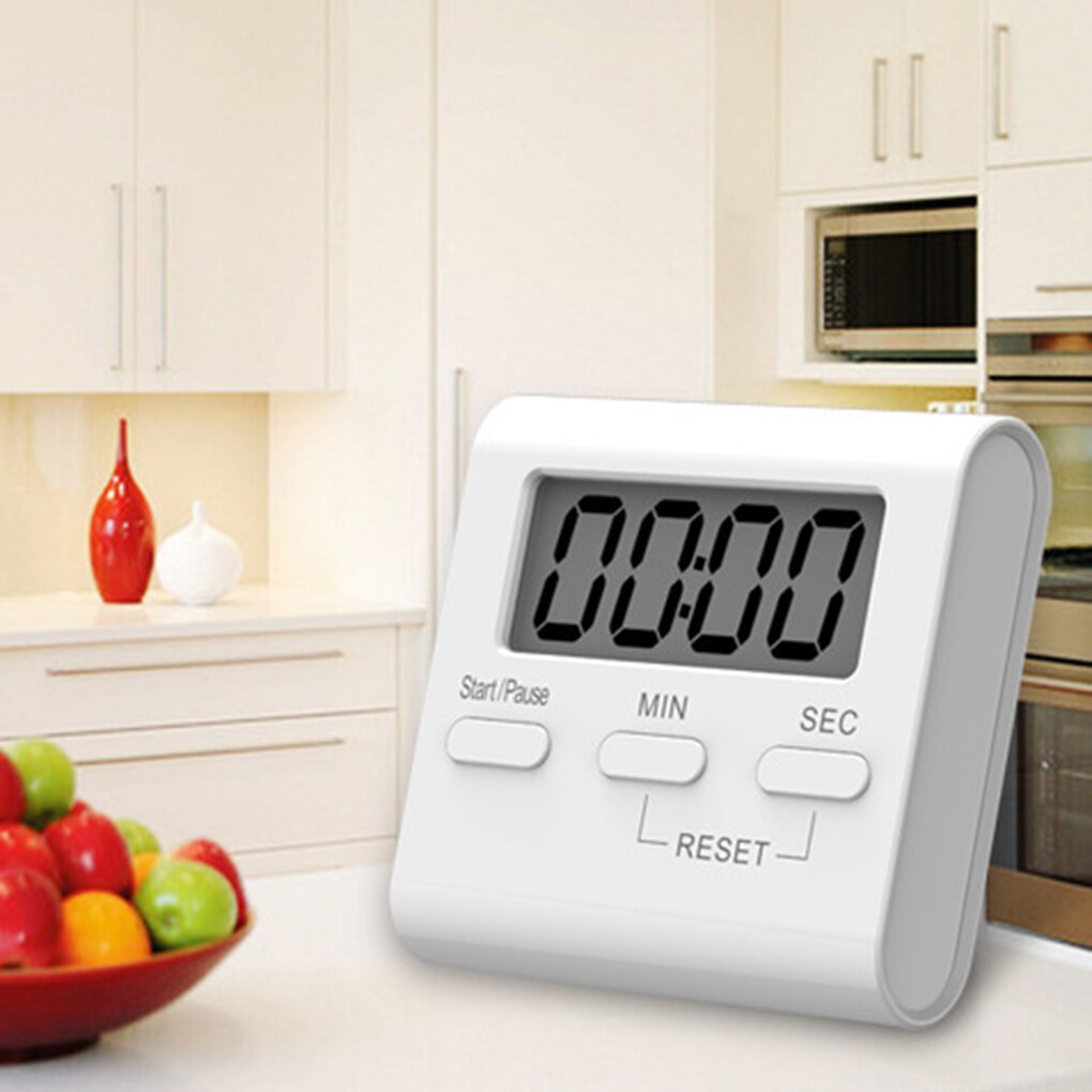 LCD Digital Kitchen Timer Countdown Clock Loud Ala... – Vicedeal