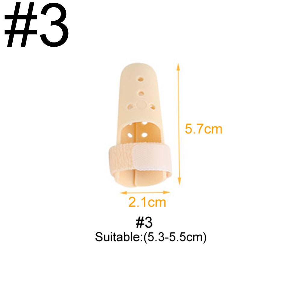 1 stk fingerskinne knystkorrigerende tåretter, smertelindring fingerskinne hammer skinneskade støtteskinne smerteskinne: 3