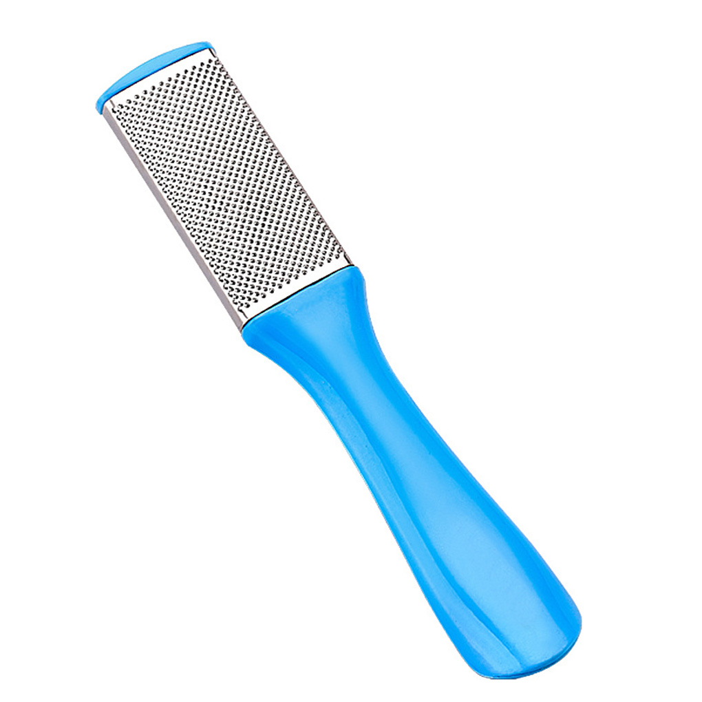 Râpe à talon professionnelle, râpe à pied Double face, 1 pièce, pour enlever les callosités et la peau morte, lime de pédicure: Blue