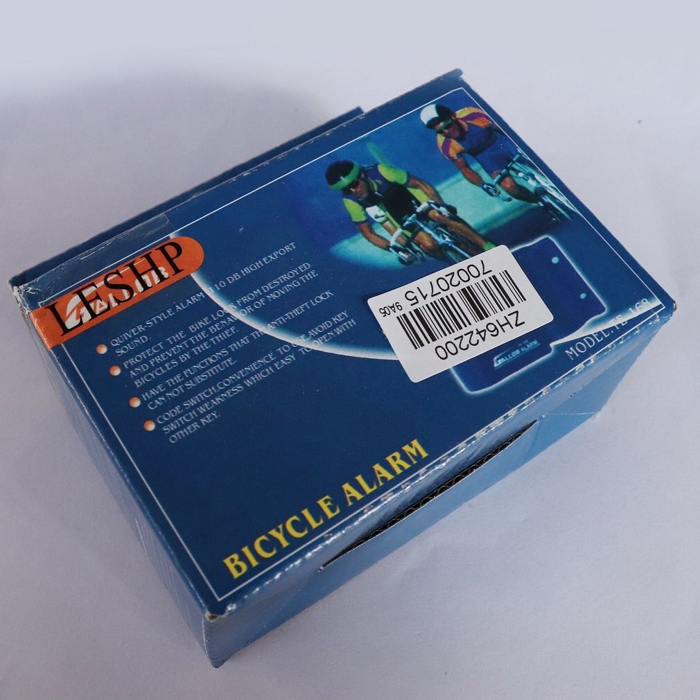 Bicycle Wireless Remote Control Anti-theft Alarm, Shock Vibration Sensor Bicycle Bike Security Alertor Cycling Lock Apps Control