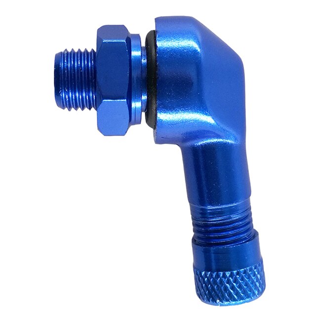 10 stücke Motorrad Reifen Ventil Vorbauten 8,3mm Aluminium Klemme-in schlauchlos Ventile für Motorrad Legierung Reifen Ventil Vorbauten zubehör: Blau