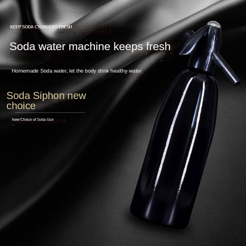 1L Soda Siphon CO2 Dispenser WATER Bubble Generator Cool Drink Cocktail Soda Machine DIY Soda Maker Making Sparking Water