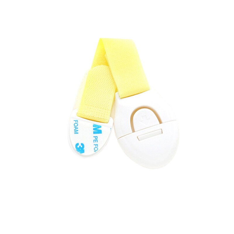 Child Safety Strap Locks Strong Adhesive Childproof Latches For Cabinet Door Drawer Oven Toilet Seat Refrigerator No Drilling: Y