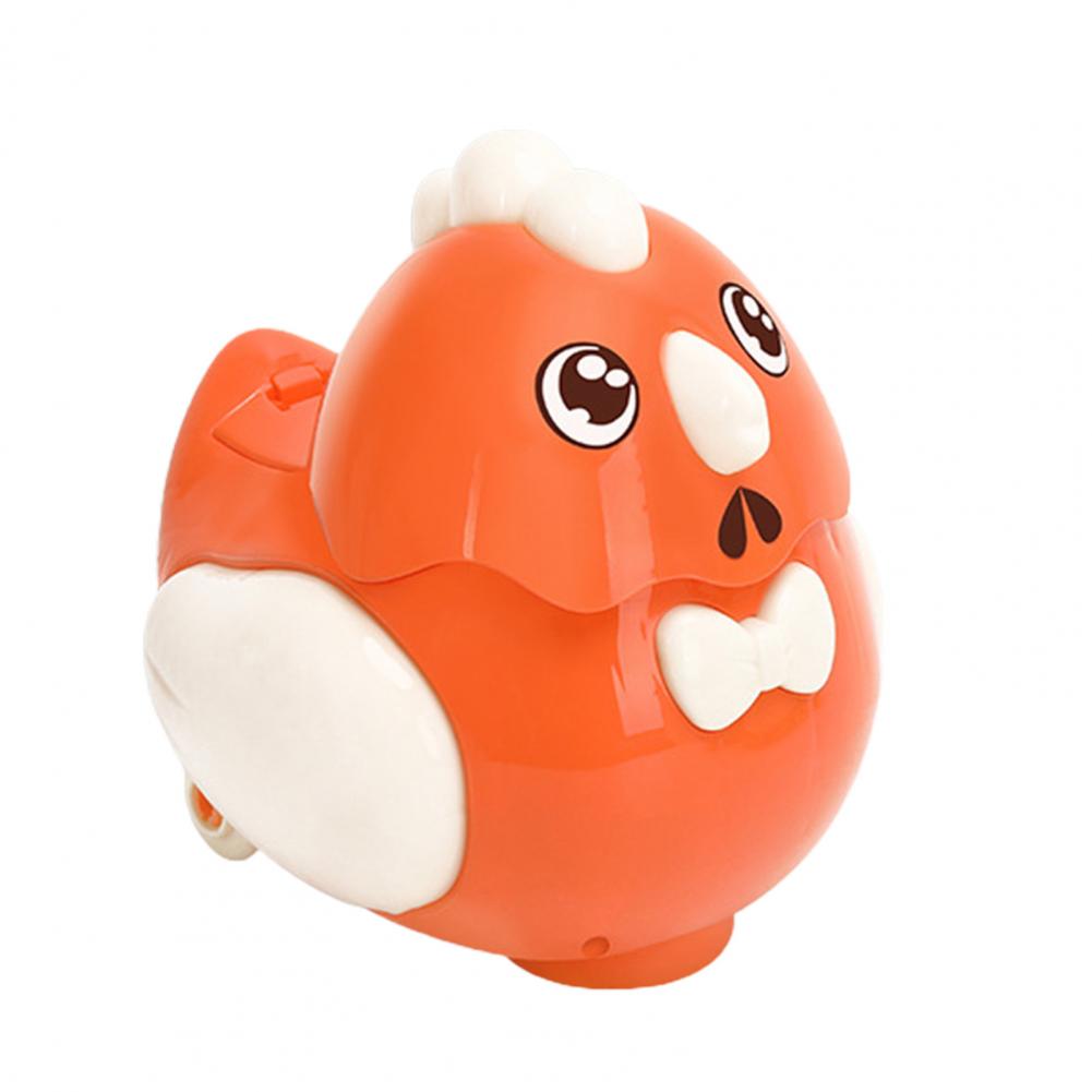 Laying Egg Toy Smooth Edge Sturdy Melodious Music Hen Laying Eggs Walking Toy:  Orange