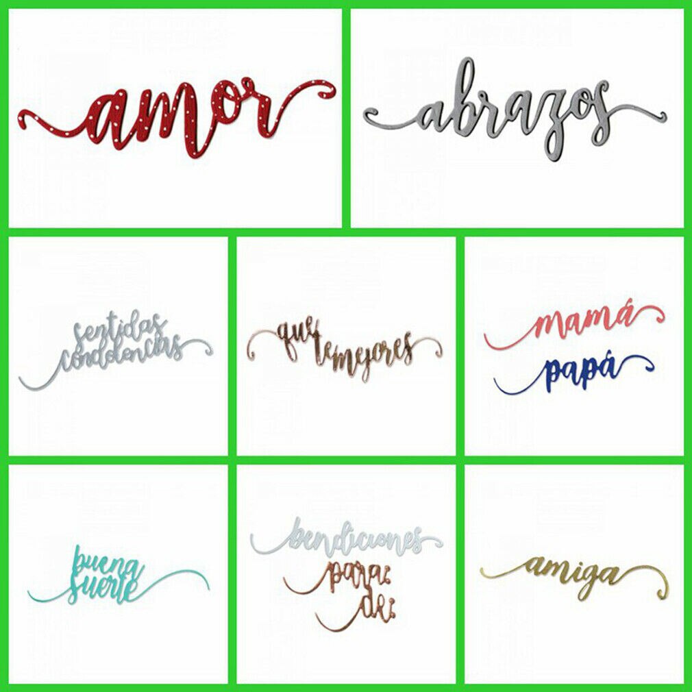 gemischt Herz LIEBE knapp Geburtstag Scrapbooking Schneiden Stirbt DIY Scrapbooking Papier Karten freundlicher Handwerk Dekor Sterben-Cutter