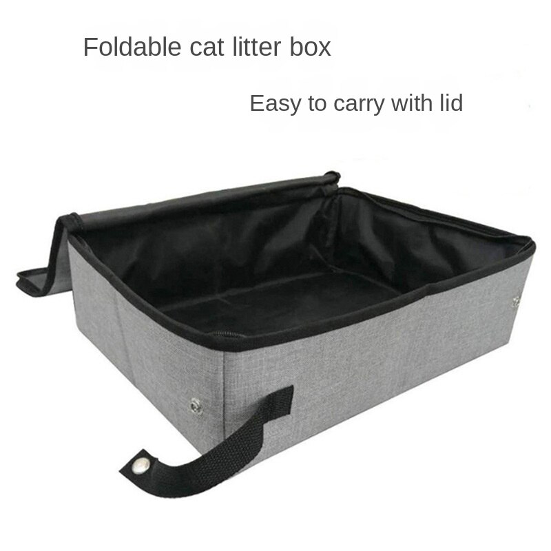 Folding Cat Pet Litter Box Waterproof Outdoor Foldable Portable Travel Toilet For Cats Dogs Bedpans/bath tub