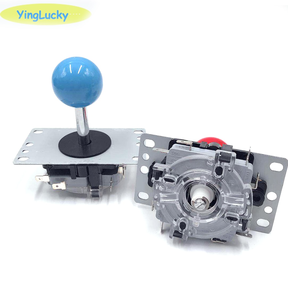 1 pcs Aankomst Arcade joystick DIY Joystick Rode Bal 4/8 Manier Joystick Vechten Stok Onderdelen voor Game Arcade