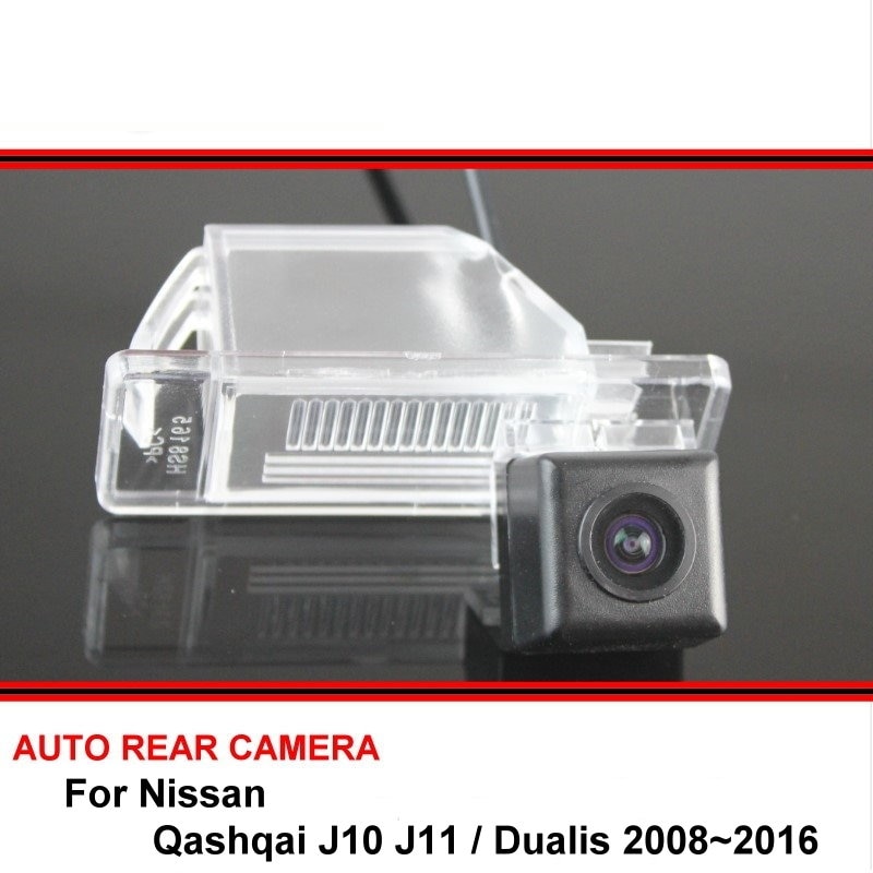 Voor Nissan Qashqai J10 J11 Dualis ~ trasera Nachtzicht Achteruitrijcamera Achteruitrijcamera Auto Back up Camera HD CCD