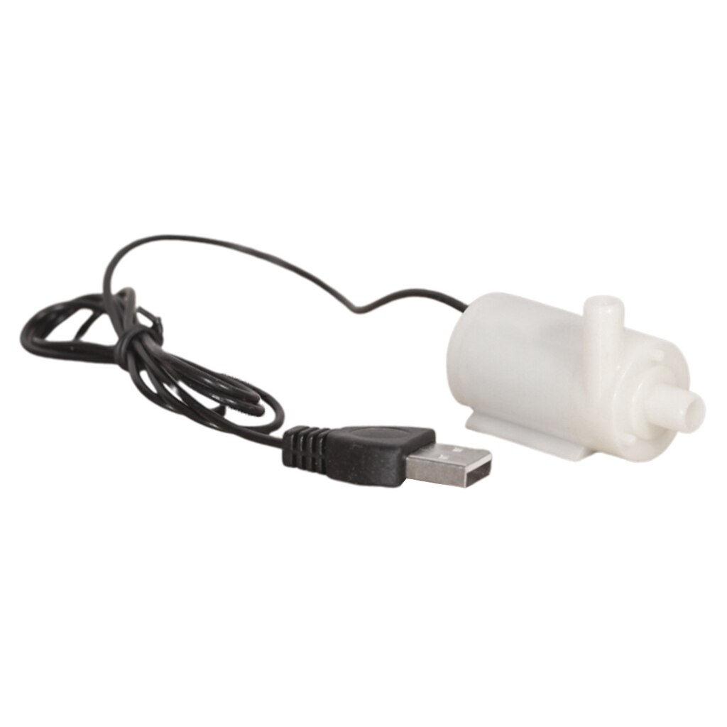 USB Mini Pump 3/5/6V Dual-Purpose for Fish-Tank Fountains Ponds Statuary