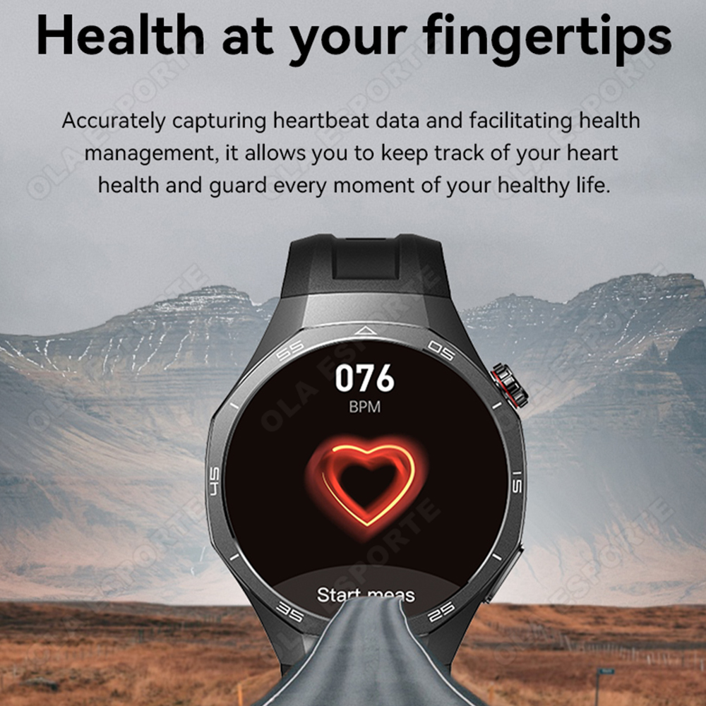 Nowy Smartwatch z ekranem HD AMOLED 1.52 cala, robić sportów outdoorowych, wodoodporny 3ATM, monitorowanie tętna, przypomnienia o informacjach, SmartWatch HW12