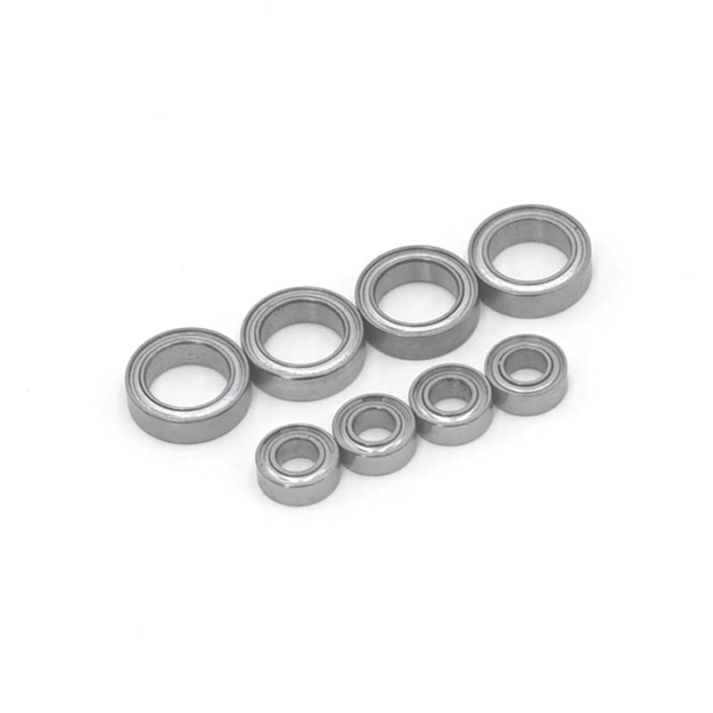 8Pcs Kogellagers 4X8X3mm 8X12X3.5mm Voor Hsp Himoto E18 Wltoys 1/18 Rc Auto Onderdelen A949 A959 A969 A979 a959-B A949-33 A949-