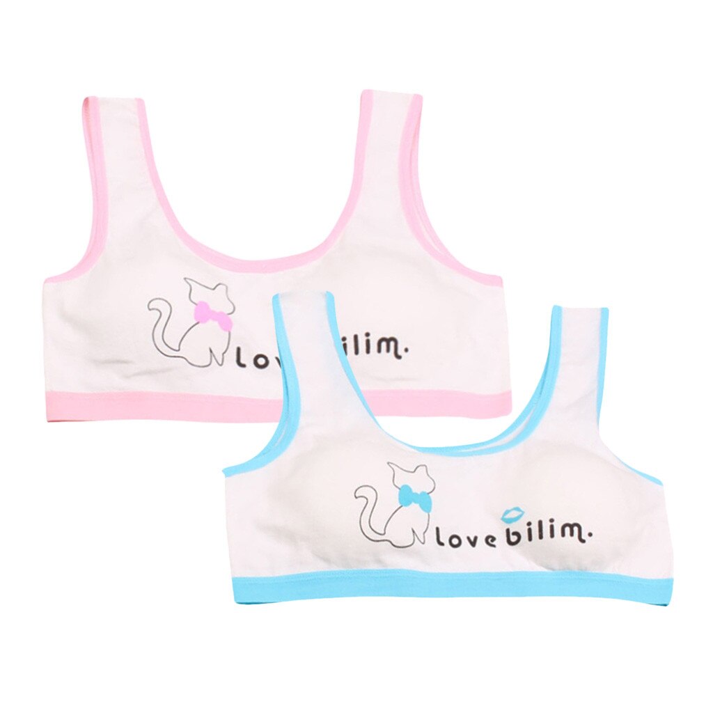Young Girls Bras Comfortable Student Underwear Lace Cotton Children Undergarment Clothes May 7th