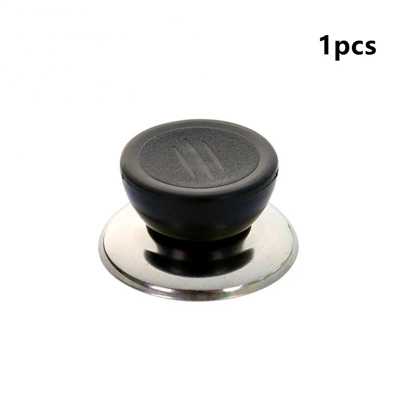 3pc Universal Replacement Pot Cover Kitchen Cookware Pot Pan Lid Hand Grip Knob Handle Cover Saucepan Kettle Lid: 1pcs