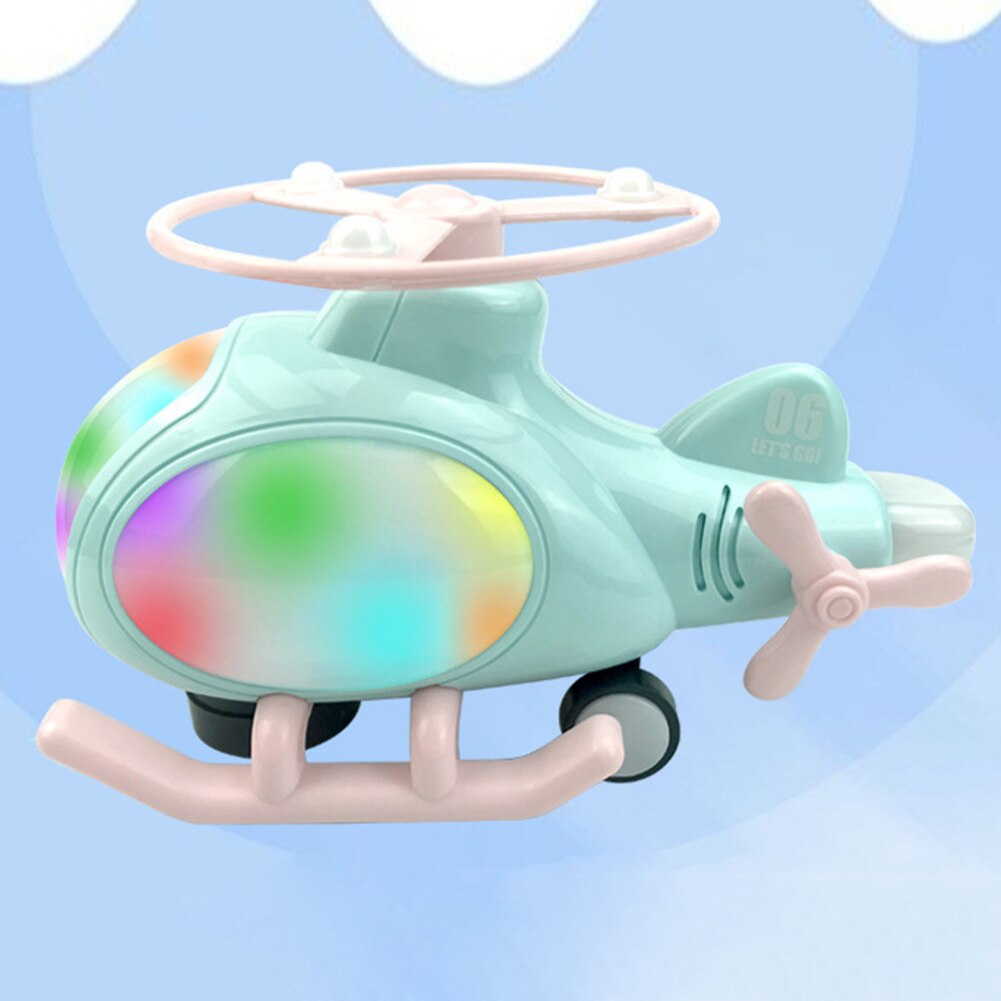 Pressure Reduction Fun Classic Educational Assemble Toys Electric Universal Children Cartoon Airplane