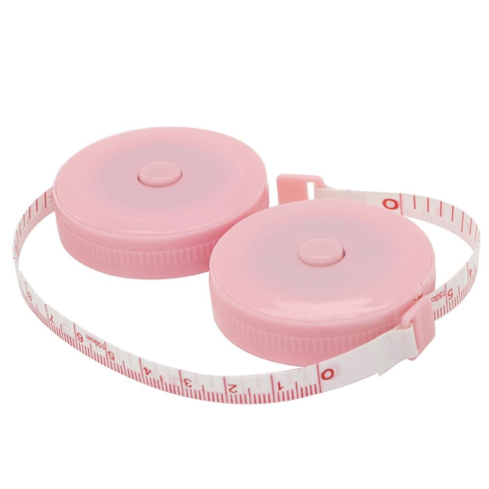 1~10pcs Various Measuring Tapes 1.5m Retractable Metric/Inch Imperial Plastic Ruler Tape Measure For Surveyors