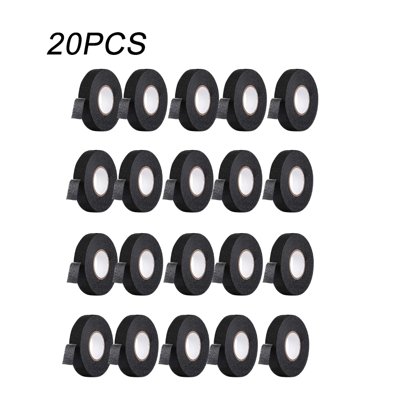 Elektrische Isolatietape Hittebestendige Harnas Tape 9/15/50MM Auto Kabelboom Kabelboom Bescherming Waterdichte Tape: Oranje / 1.2mm
