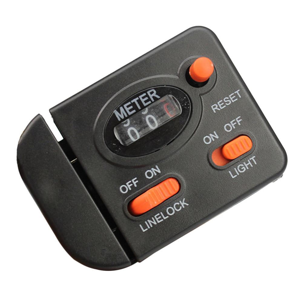 Fishing Line Length Counter Fishing Line Counter Full-featured Equipped With Light Fishing Tackle Tool 1