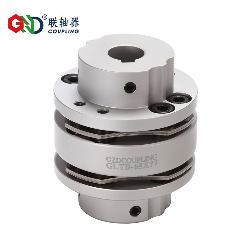 GLTB 8 Screws High Rigidity Stepped Double Diaphragm Keyway Series shaft coupling