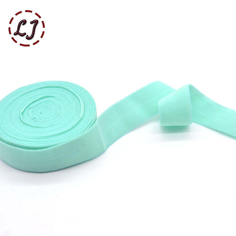 3/4 ''(20mm) matt kleur binding tape elastische lint singels trim kant effen hoofddeksels handgemaakte DIY decoratie ambachten