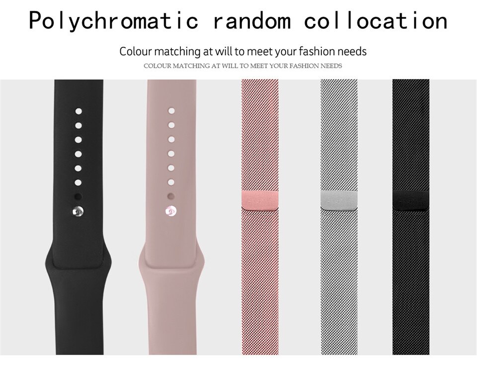 SmartWatch P68 P70 Cinta Originais Novos Acessórios de Silicone Cor Tiras de Aço Relógio Inteligente Relógio de Pulso Bandas mulheres