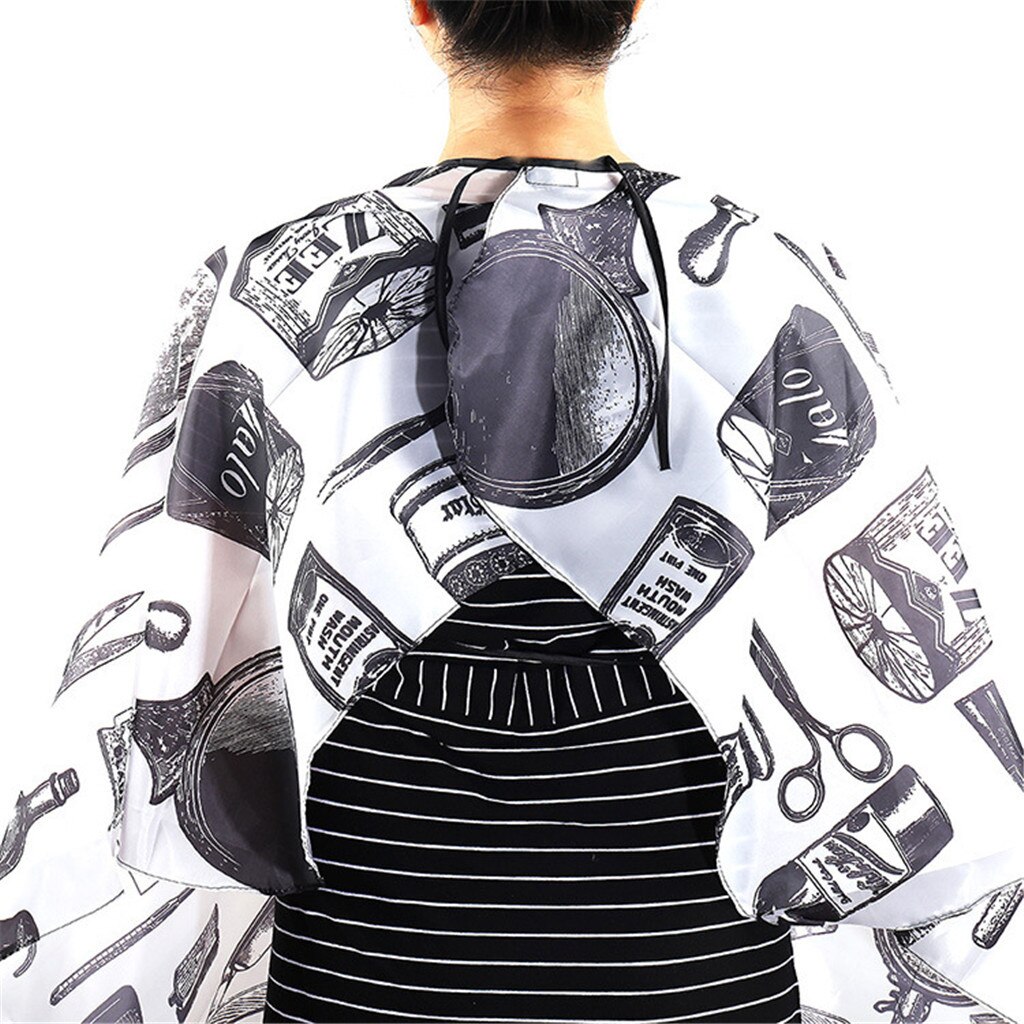 Kids Adult Salon Hairdressing Cape DIY Hair Cutting Cloak Umbrella Cape Salon Barber Hairdresser Wrap Waterproof Hair Cloth