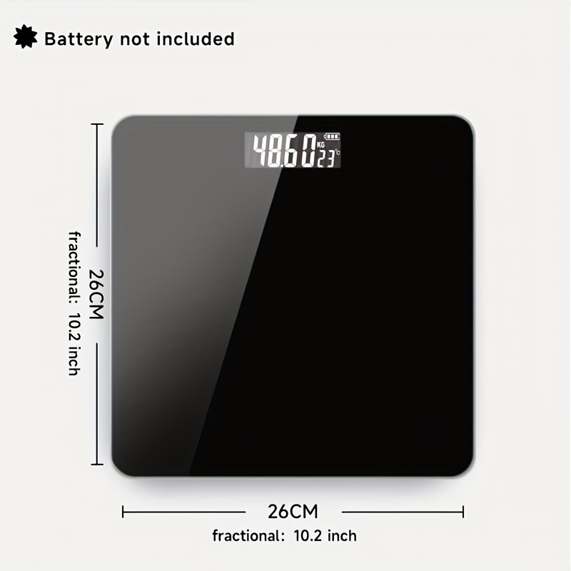 Kleine huishoudelijke weegschaal, nauwkeurige elektronische weegschaal, voor het meten van het menselijk lichaam, zeer nauwkeurige weegschaalbatterijmodel