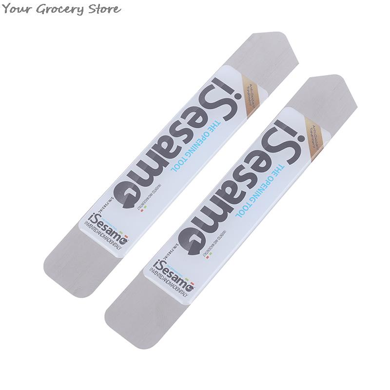 Spudger à levier souple et fin, lame en acier inoxydable, pour téléphone portable, tablette, écran, batterie, outils d'ouverture pour Samsung, IPhone, IPad, 2 pièces