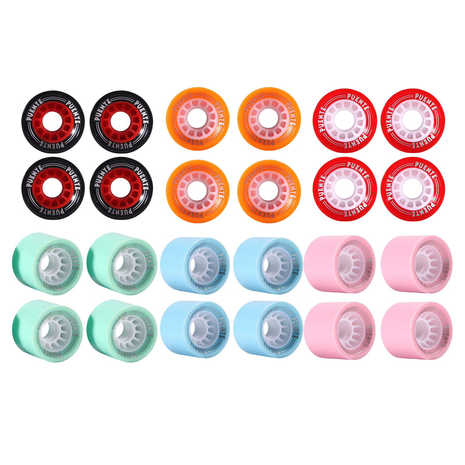 4/Set Skateboard Wheels Cruising Wheel for Long Board Accessories