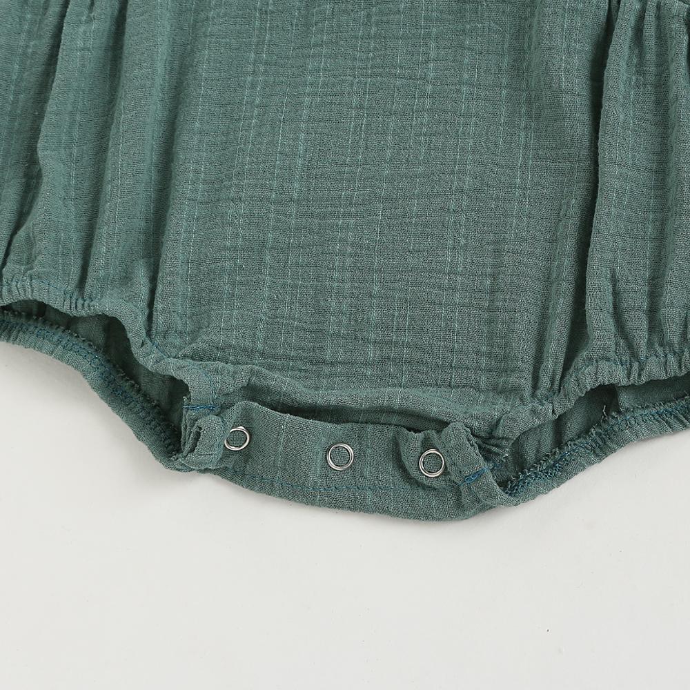 Barboteuse pour bébés garçons et filles, sans manches, à volants, motif Floral, vêtements d'été, tenue décontractée, une pièce,