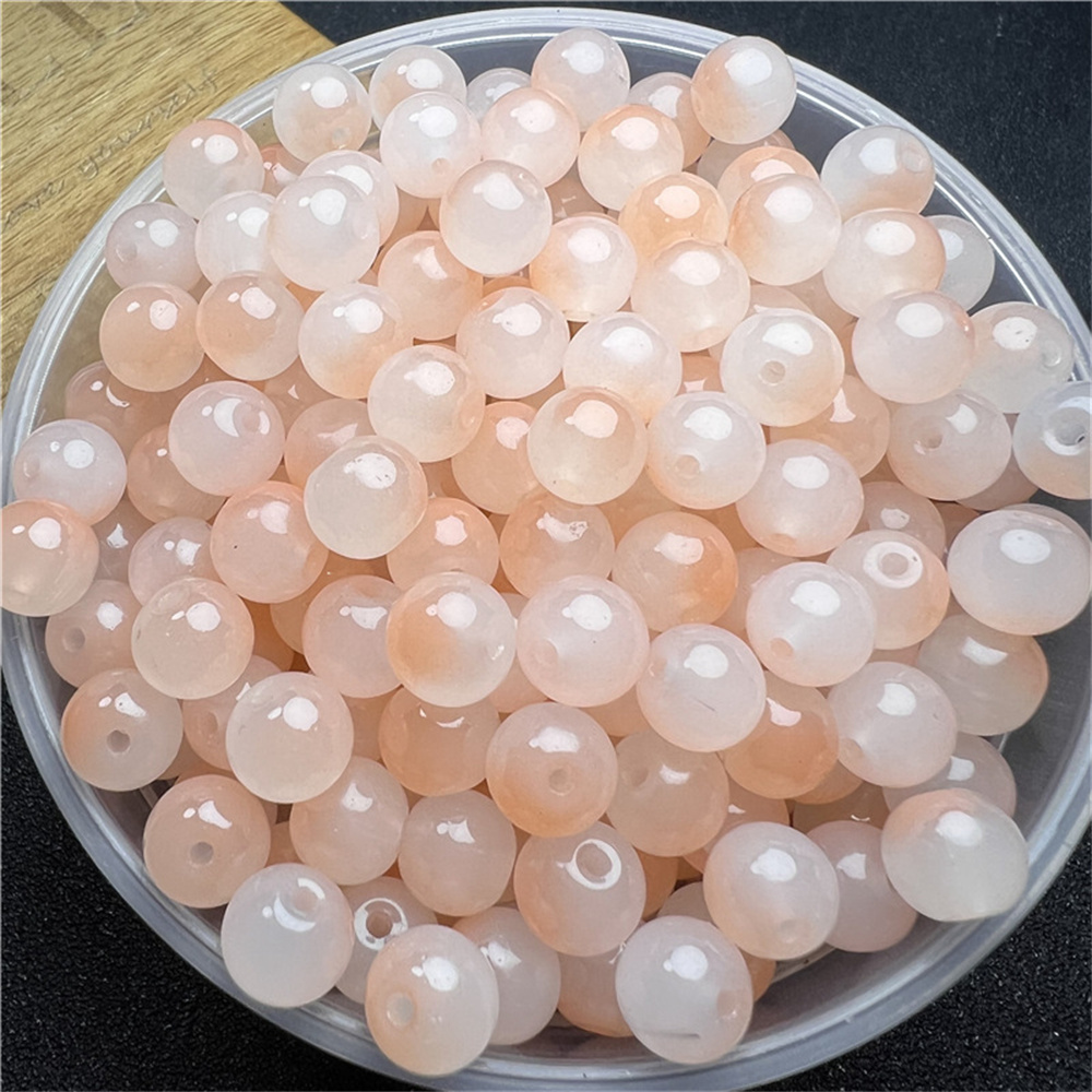 50 Pcs 8Mm Kleuren Kralen Mooie Multicolor Kralen Handgemaakte Diy Armband Ketting Sieraden Handgemaakte Kralen Accessoires