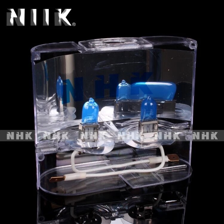 NHK halogen bulb H1 H3 H7white 5300k 12v 55w for car headlight auto parts