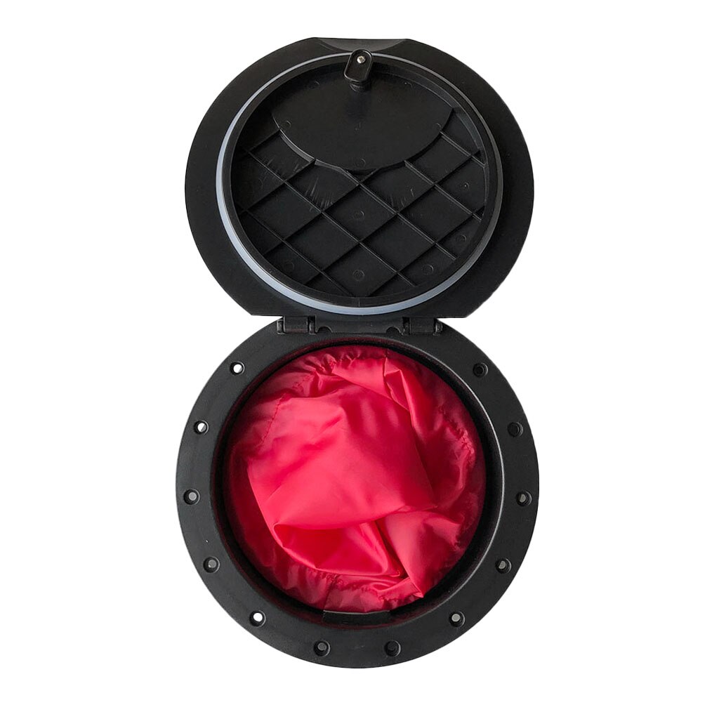 28cm 11'' Outer Diameter Nylon Hatch Cover Deck Plate Kit with Storage Bag for Marine Boat Kayak Canoe Fishing Raft Dinghy