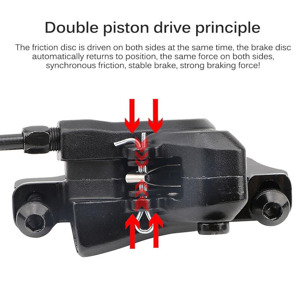 Piston Brake Mountain Bike Hydraulic Disc Brake MTB Front Master Cylinder Hydraulic Brake Lever for Scooter Motorcycle Motocross