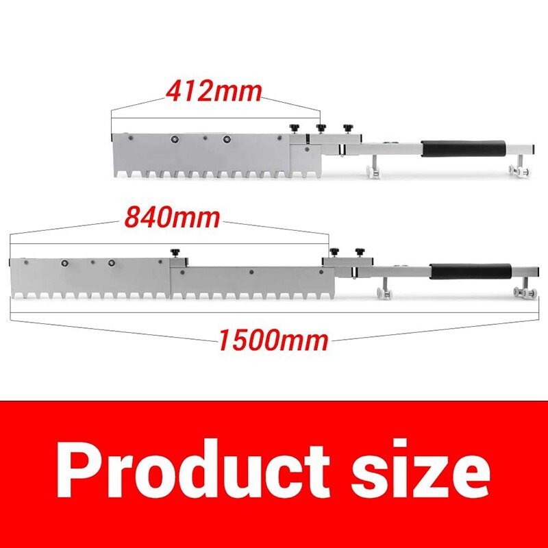 ! Tile Leveler, Flat Sand Leveling Tiling Paving Tool Collapsible With Moving Wheel