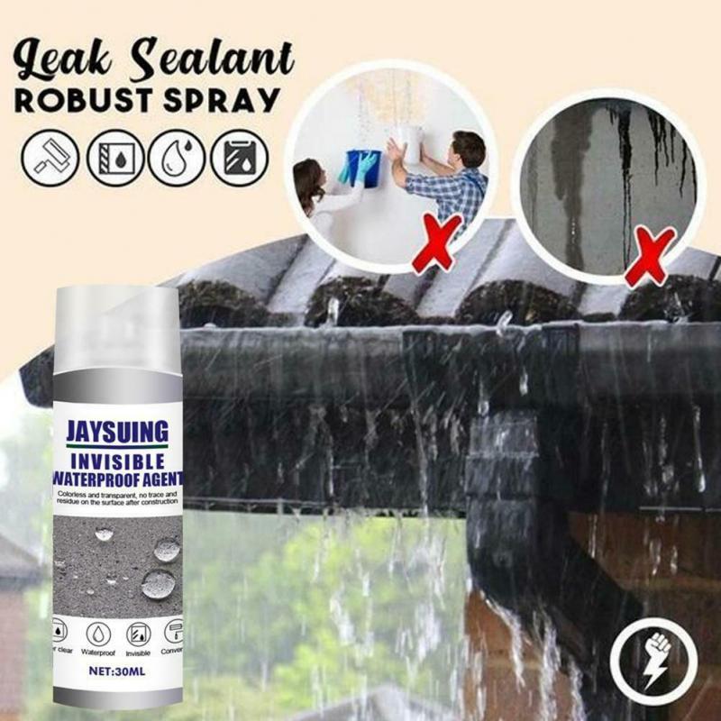 Super Sterke Bonding Spray 30Ml Kit Voor Dak Nano Waterdicht Spuiten Dak Lekvrije Afvoer Spray Sealant Voor dak Home Patch