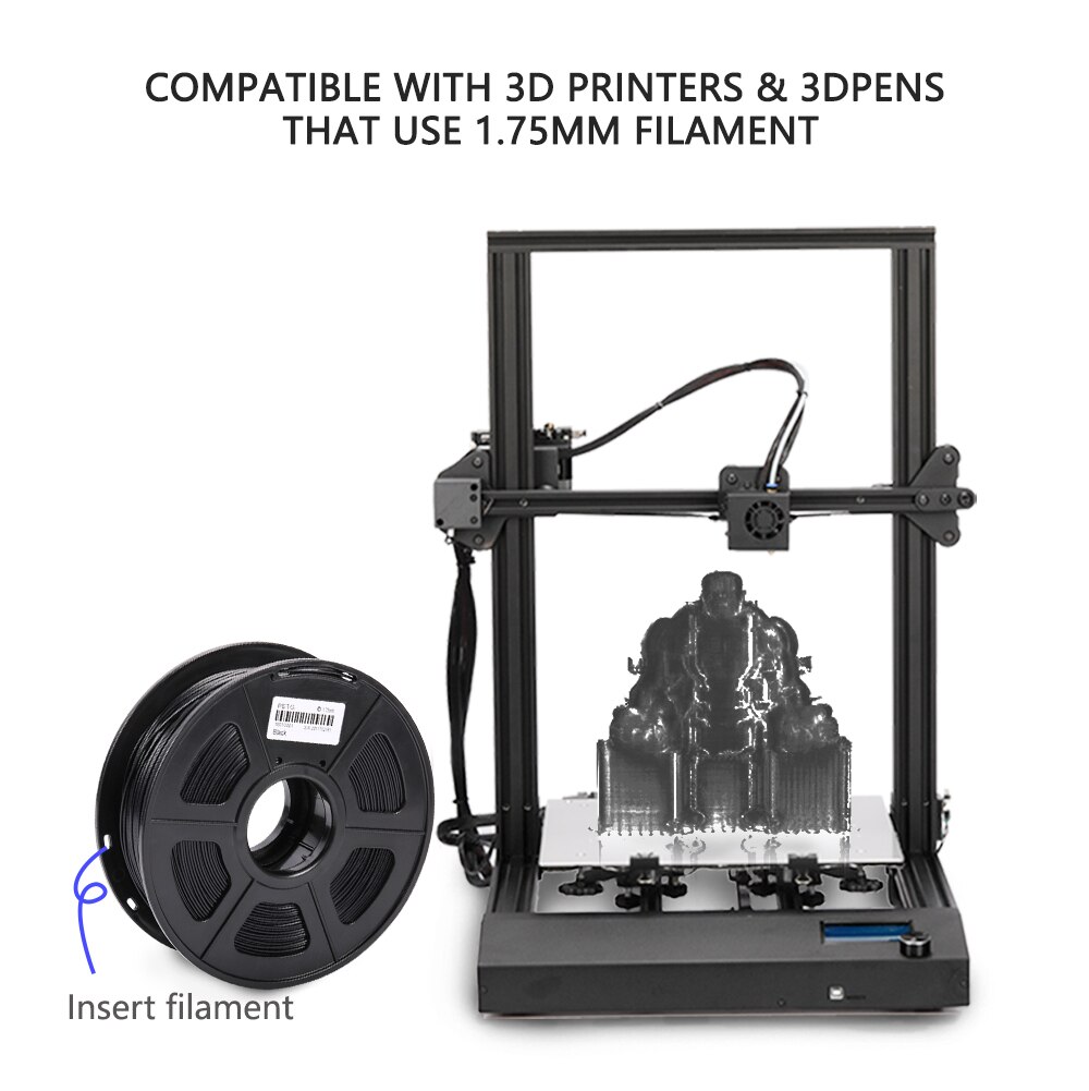 Petg 3D Filament Tolerantie +/-0.02Mm 1Kg 2.2lb 3D Printer Filament S Spool 1.75Mm ondersteuning Met Snelle Levering