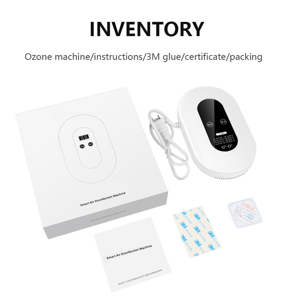 Smart Formaldehyde Deaerator Air Purifier Household Ozone Machine Kitchen Toilet Deodorant Deodorizer Deformaldehyde