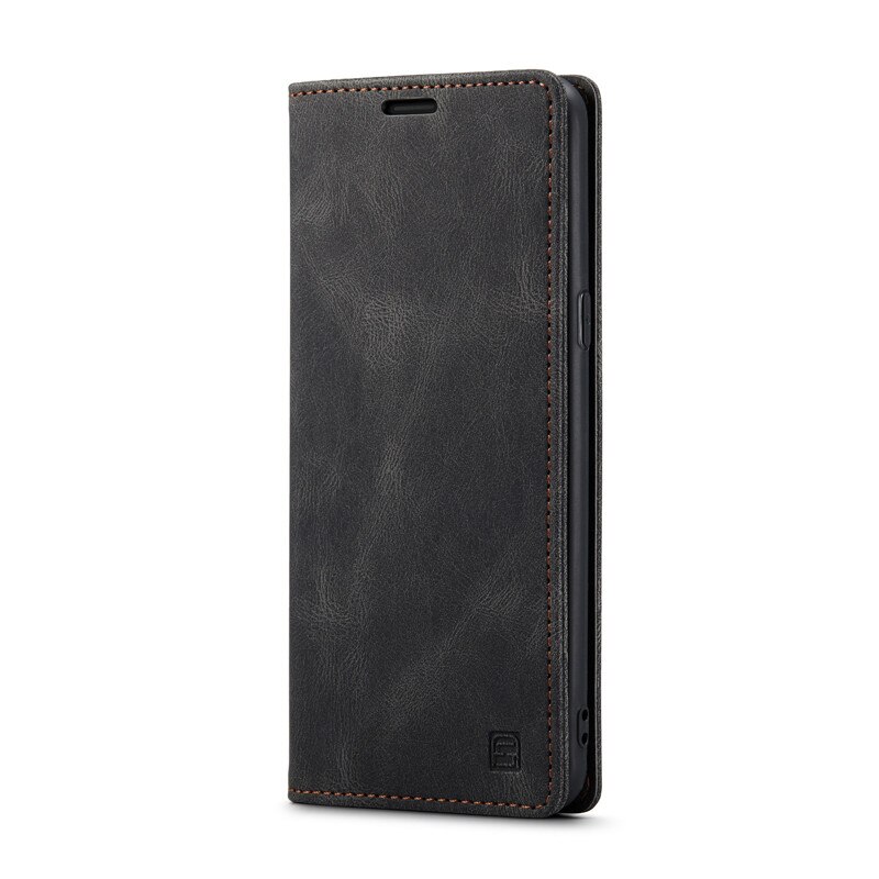 Voor Samsung S8 Plus Case Lederen Vintage Telefoon Case Op Hoesje Samsung Galaxy S8 Plus Case Flip Magnetic Wallet Cover S 8 8 + Case: Samsung S8 / Black