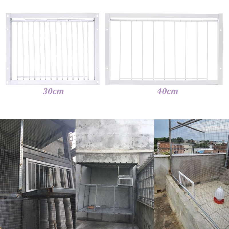 Pigeon Door Metal Wire Bars Frame Entrance Trapping Doors Loft Animal Birds Supplies Catching Bar Entry Curtain Removable