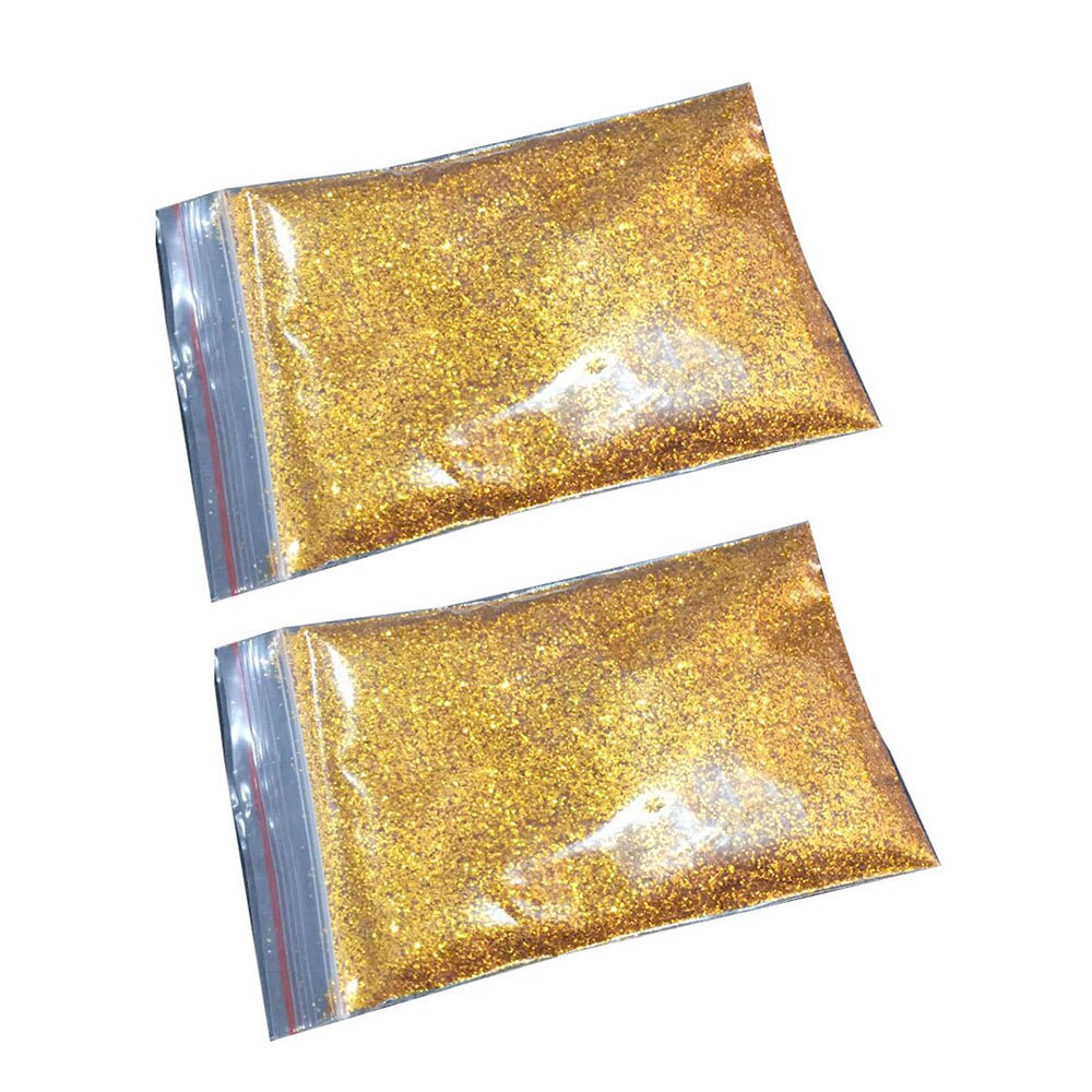 2pcs 50g Sparkle Gold Silver Glitter Bling Tiny Sequin Wedding Party Decoration DIY Luxurious Handicraft Accessories