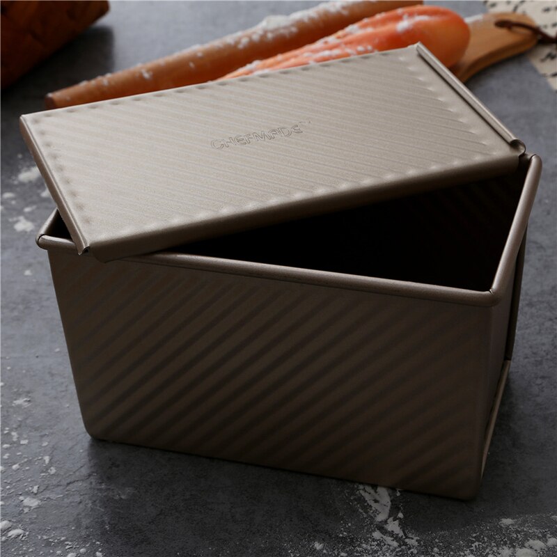 250g 300g 450g Toast Mold Toast Box Box with Lid Non-stick Pan Cake Toast Home Kitchen Accessories Baking Tools