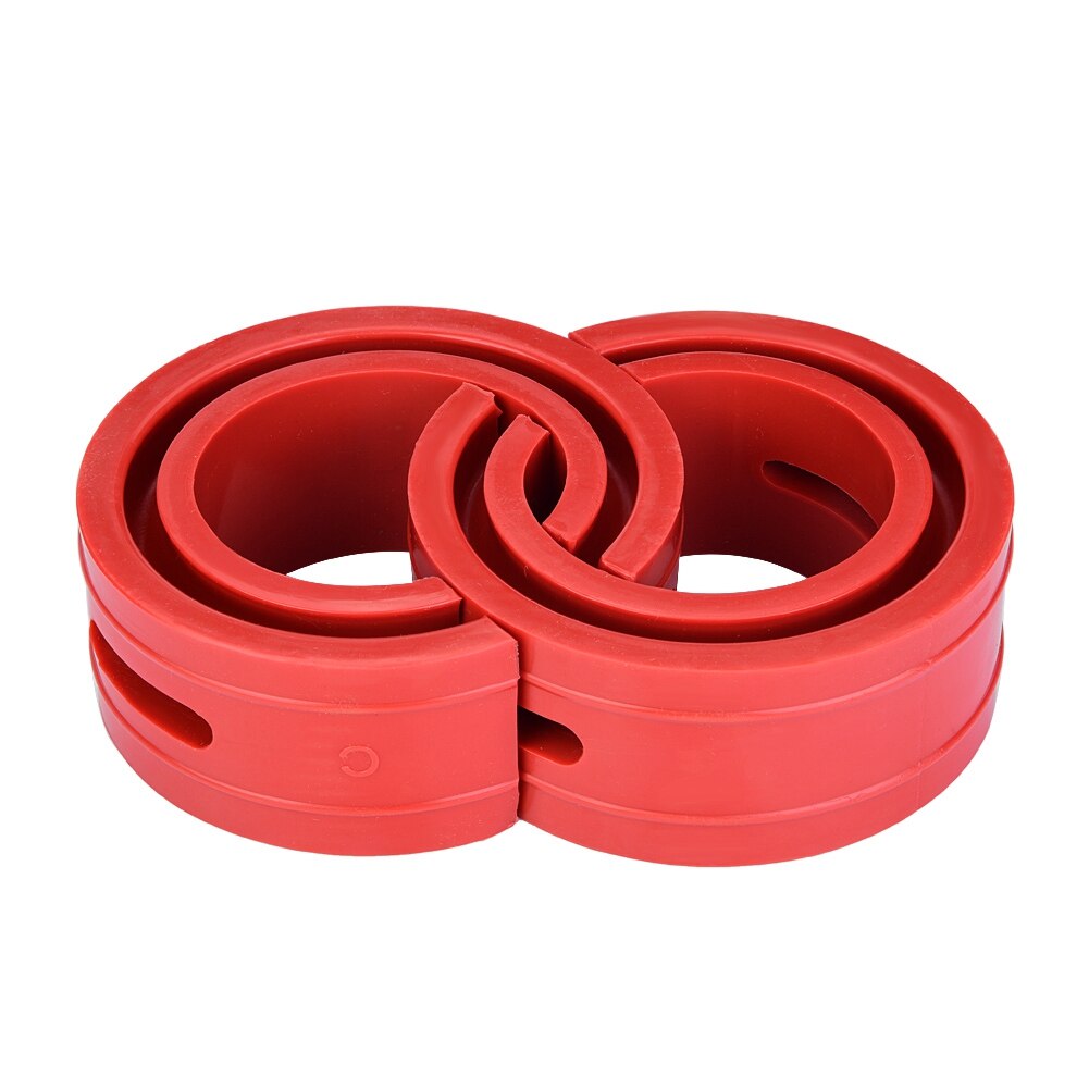 2pcs Car Styling Car Shock Absorber Suspension Autobuffer Car Air Bag Front Rear Spring Bumpers Accessories Auto-Buffers Cushion: C