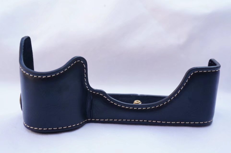 Étui demi-corps en cuir PU pour appareil photo, housse de protection pour appareil photo Sony A7III A7R3 A9