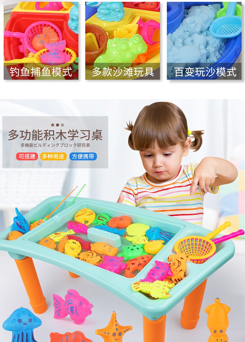 26 impostato di bambini del giocattolo di pesca magnetica piscina bambino1 2 di età del bambino beneficio intelligenza asta della ragazza del ragazzo di compleanno di natale regalo