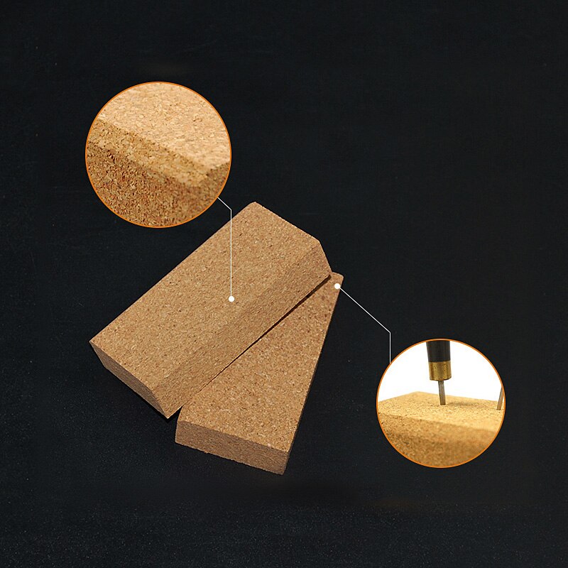 Eiken Grove Korrel Kurk Priem Stand Kurk Boord Pin Board Leer Ponsen Tool DIY Handgemaakte Leathercraft Gereedschap